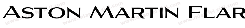 Aston Martin Flare Medium字体转换